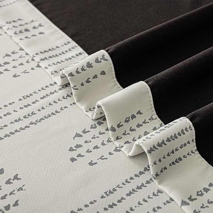 100% Boho Blackout Curtains 72 Inches Long - Image 9
