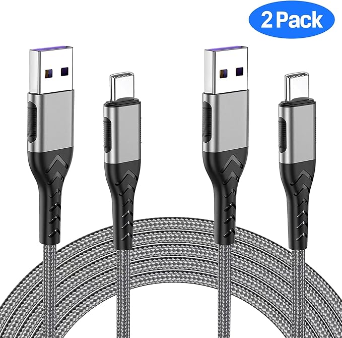 Durcord USB C Cable, Upgarded 2Pack 10ft Fast USB Type C Charging Cable - Image 2