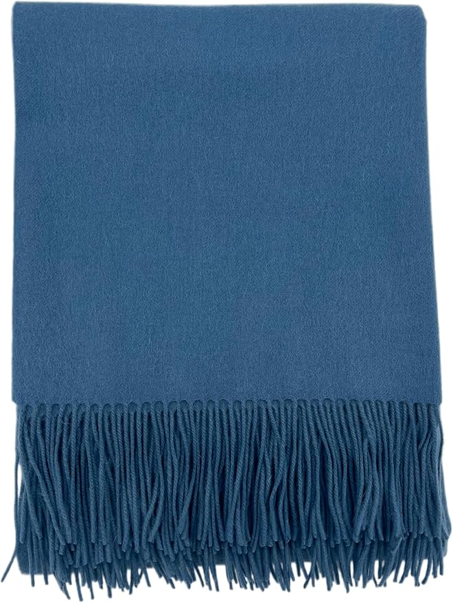 Alashan Cashmere Blend Ripple Finish Woven Throw - Image 2