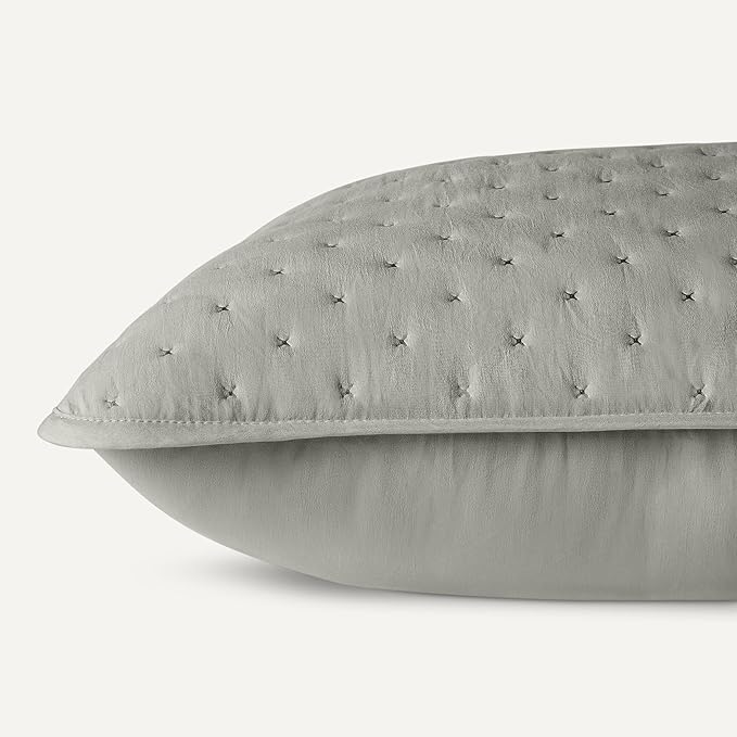 Amazon Basics Brushed Microfiber Quilt Set, Extra Soft - Image 5