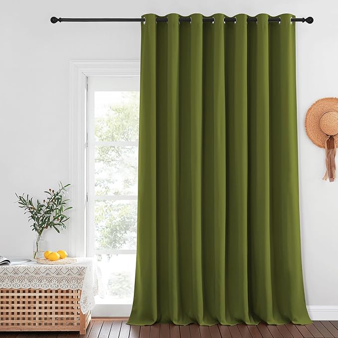 NICETOWN Blackout Patio Curtains 100 x 144 Inches Long by NICETOWN