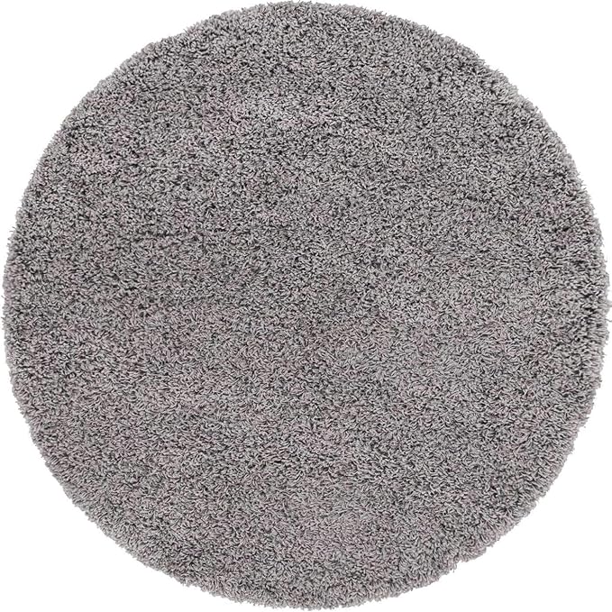 Unique Loom Solid Shag Collection Area Rug - Image 11