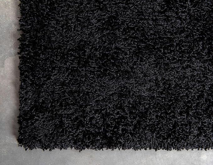 Unique Loom Solid Shag Collection Area Rug - Image 9