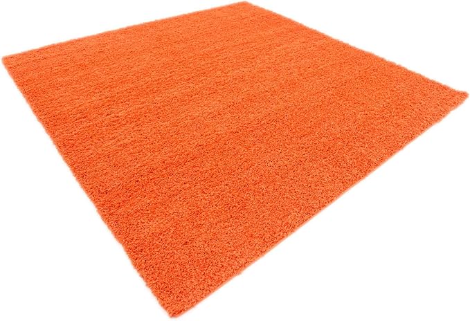 Unique Loom Solid Shag Collection Area Rug - Image 5