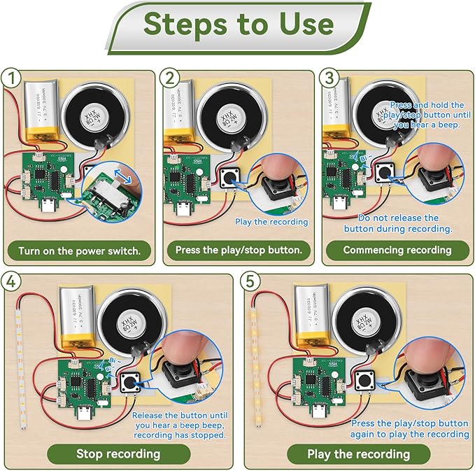 2PCS Customize Recording Module - Image 7
