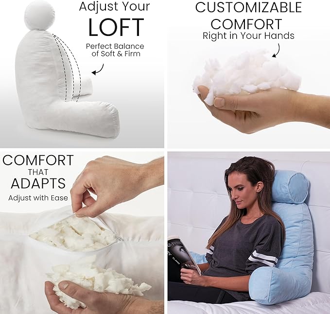 Husband Pillow XXL – Reading Pillow Bed Chair - Image 2