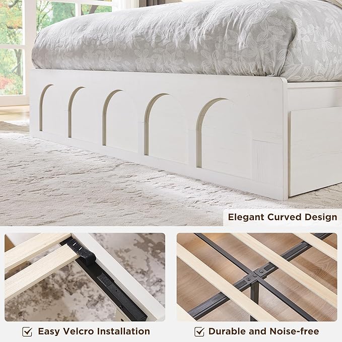 ACCOHOHO Queen Size Bed Frame Modern - Image 6