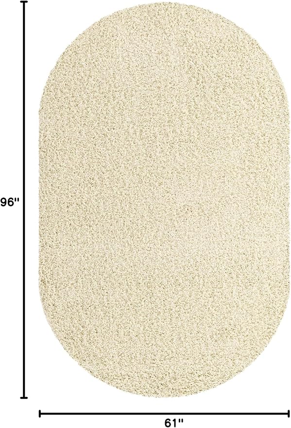 Unique Loom Solid Shag Collection Area Rug - Image 10