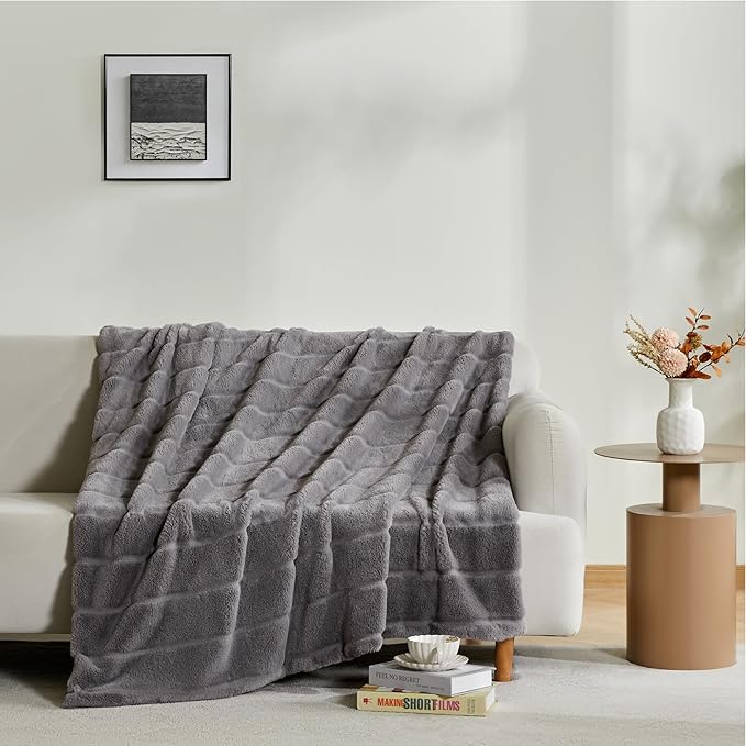 Sophia & William Throw Blanket for Couch Sofa by SophiaWilliam