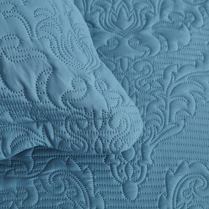 CHIXIN Bedspread Coverlet Quilt Set Full Size - Image 9