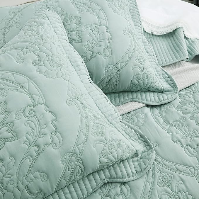 CHIXIN Bedspread Coverlet Set Queen Size - Image 8