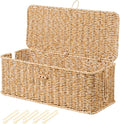 BROWNLILY Cable Management Box, Rattan Style Cord Organizer by Unknown