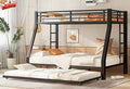 Upgraded Version Thicken Stronger Metal Heavy-Duty Twin Over Full Bunk Bed by SIMPLEZC