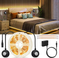 HOUHUI Dual Motion Sensor Light Indoor Under Bed Lights, 16.4Ft Motion by HOUHUI