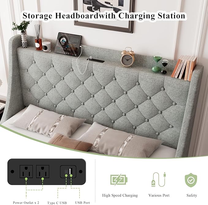 Feonase Queen Size Bed Frame - Image 5