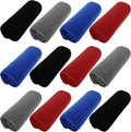 12 Bulk Pack Fleece Throw Blankets, 50x60 Soft by Winterlace
