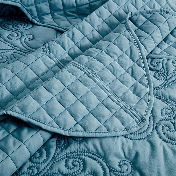 CHIXIN Bedspread Coverlet Set Queen Size - Image 8