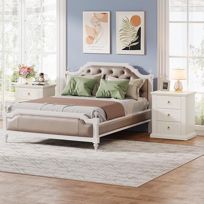Tribesigns 3-Drawer Nightstand, Modern Bedside Table - Image 7