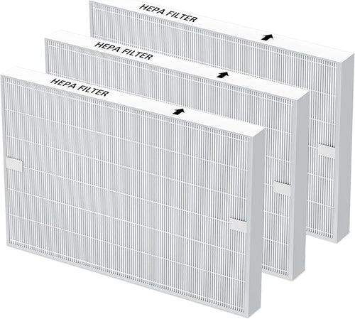 3 Pack AP-1512HH True HEPA Filter Replacement by PETOX
