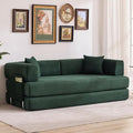 Garvee 5-in-1 Convertible Sofa Bed, 78.8" Modular Corduroy Sleeper by Garvee