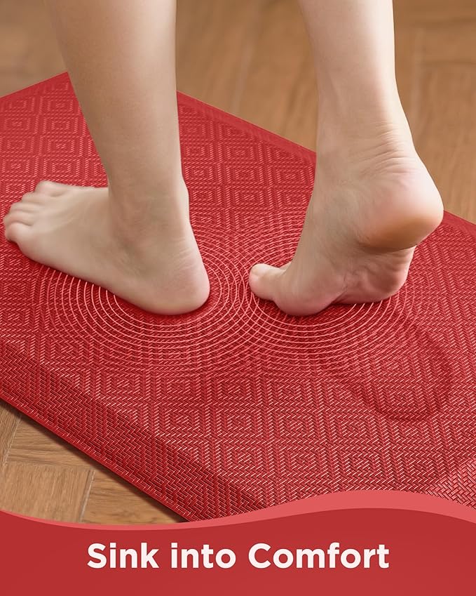 Ophanie Kitchen Mats for Floor, 3/4 Inch Thick Kitchen Rugs, Waterproof - Image 2