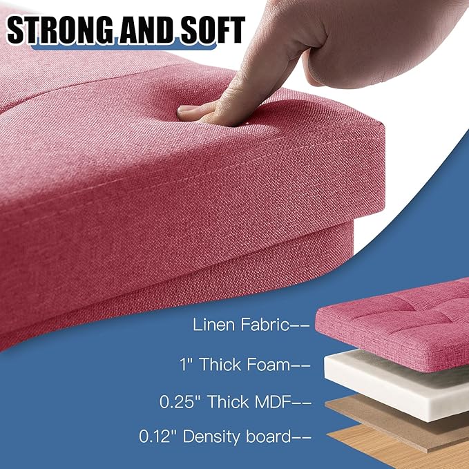 BRIAN & DANY 15 Inches Ottoman - Image 4