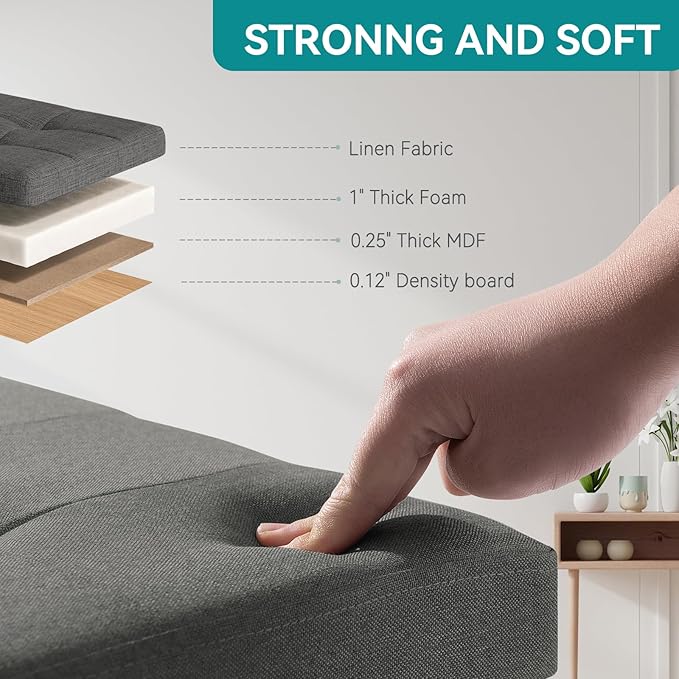 BRIAN & DANY Small Ottoman - Image 4