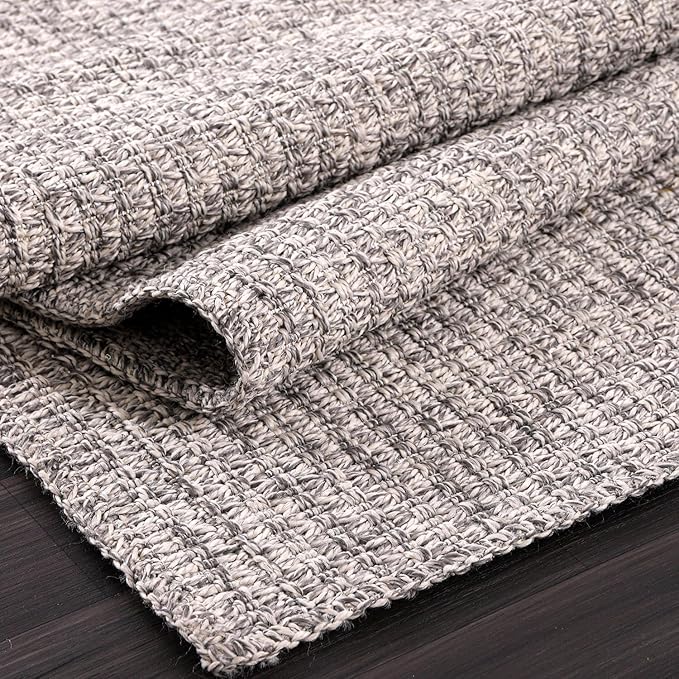 Easy Jute Door Mat, Rustic Style, Easy-Clean Rug, - Image 6