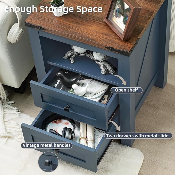 Joaxswe Nightstands Set of 2 - Image 6