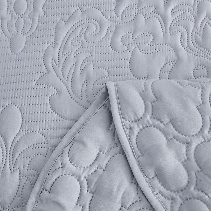 CHIXIN Oversized Bedspread Coverlet Set King Size - Image 9