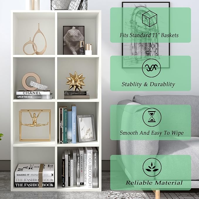 OSCHF 8-Cube Storage Shelf Bookcase - Image 7