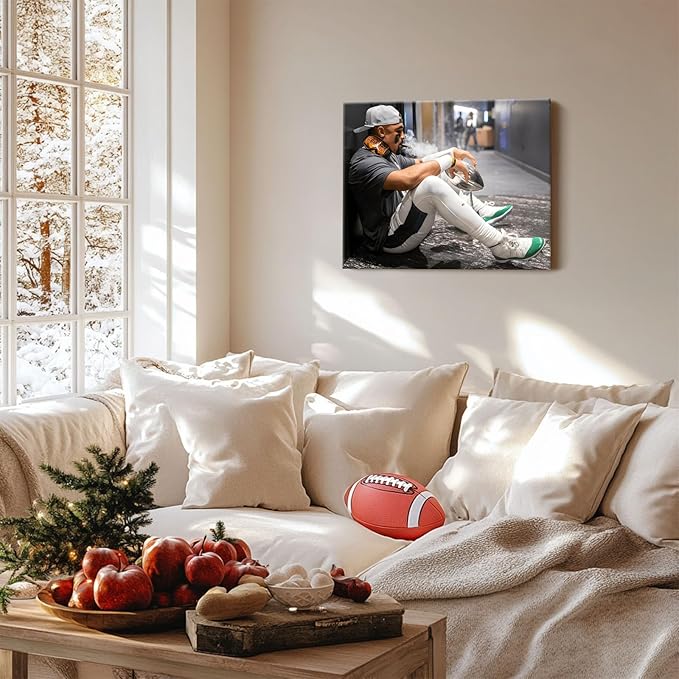B.B.F MAKE 2025 Super Canvas Bowl Wall Art Champions Eagles Poster Print - Image 8