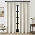 Topfinel Pinch Pleat Full Blackout Curtains & Drapes 84 Inch Length 2 Panels Set by Topfinel