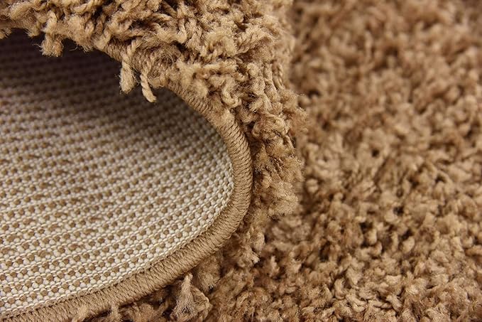 Unique Loom Solid Shag Collection Area Rug - Image 11