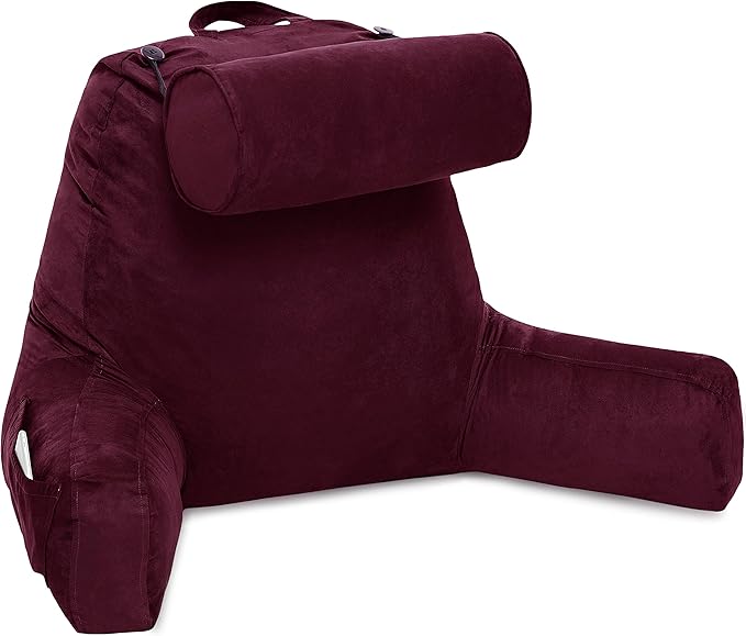 Husband Pillow XXL Aspen Edition, Adult Reading Sit Up Bed Rest Pillow - Image 4