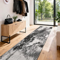 Machine Washable Runner Rug 2x6: Non Slip Hallway Rug Low Pile Kitchen Runner by OLFRUGDTRUG