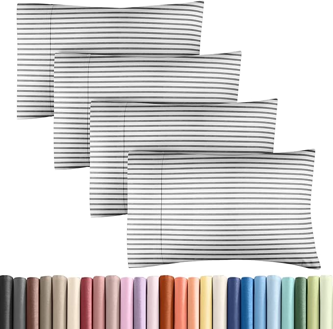 King Pillow Cases Set of 4 by CGKUnlimited
