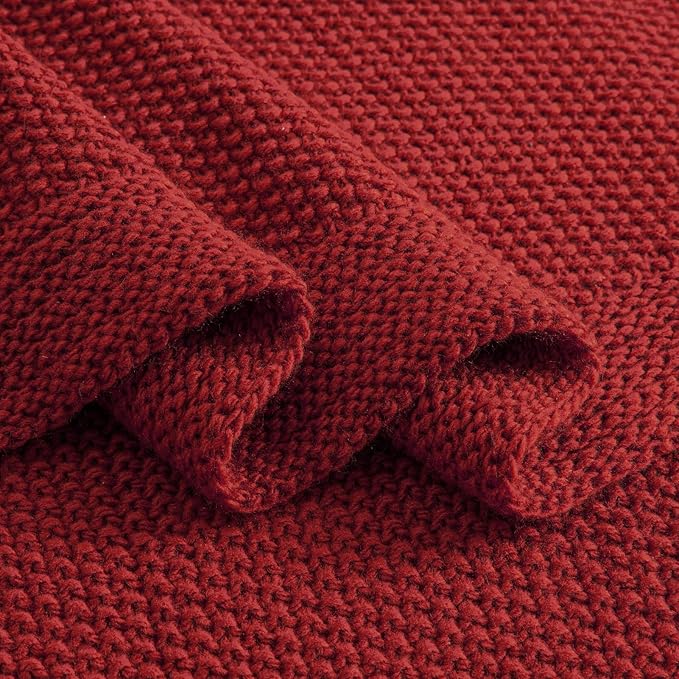 CozeCube Christmas Red Throw Blanket - Image 8