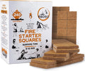 240 pcs Fire Starter Cubes – Natural Wax-Based, Odorless & Non-Toxic – Quick by Ebobo