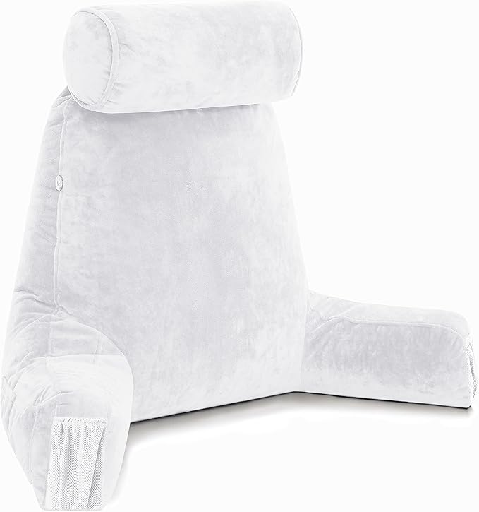 Husband Pillow Medium White, Backrest by HusbandPillow