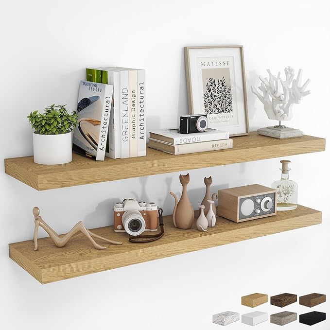 RICHFOCUS 48Inch Floating Shelves by Unknown