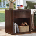 LEYAOYAO Fluted Nightstand by LEYAOYAO-Findtheshiningpointofyourideallife%EF%BC%81