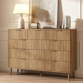 CARPETNAL Fluted 9 Drawer Dresser by CARPETNAL