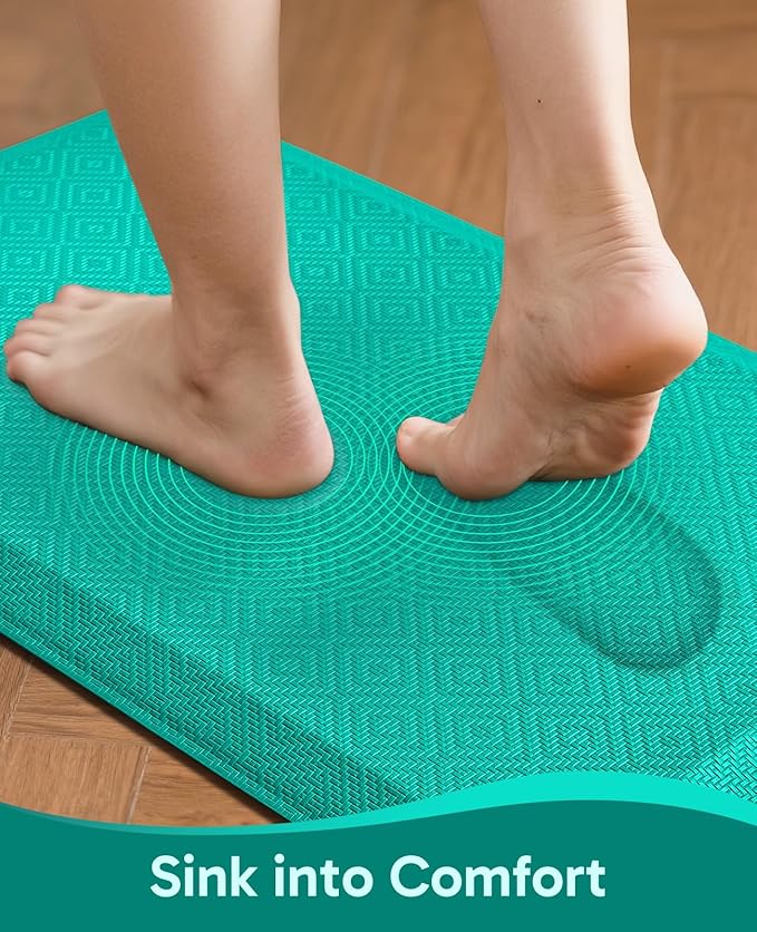 Ophanie Kitchen mats for Floor, 3/4 inch Thick, Kitchen Rugs, Waterproof - Image 2