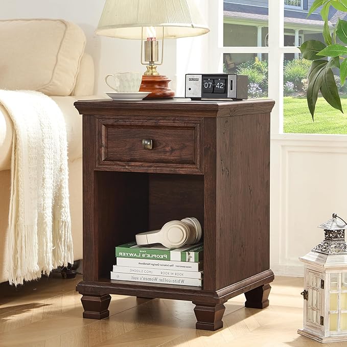 SAVOR LIFE Farmhouse End Tables Living Room - Image 3