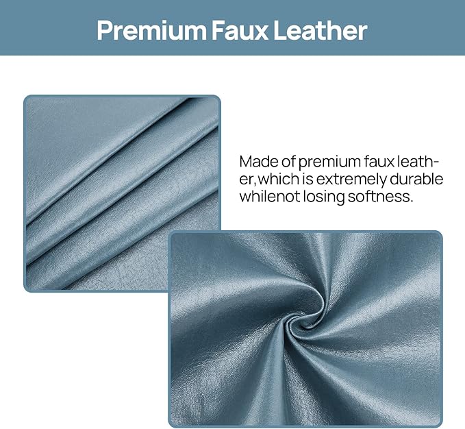 Teniux Remote Control Holder Faux Leather Armrest Organizer - Image 2