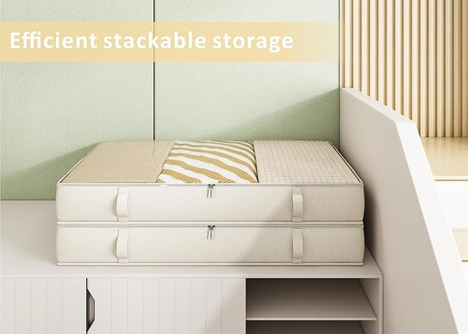 Vailando Under Bed Storage Containers, 6 Inches Tall 60L Underbed Storage Bins - Image 7