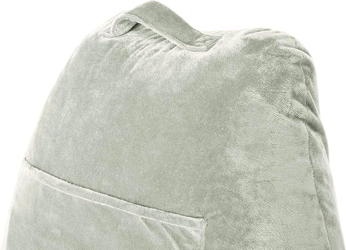 Husband Pillow Desert Sage, Original Reading Pillow in Bed Rest Chair, Shredded - Image 8