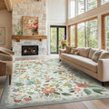 Amada 6x9 Area Rugs, Non-Slip & Low-Profile Living Room Rug by AMADAHOMEFURNISHING