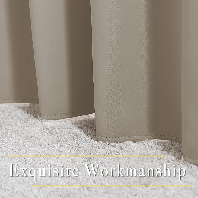 NICETOWN Bedroom Curtains Blackout Draperies - Image 6